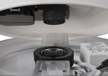 MEDO® PRO 30, Wand- und Deckenaufbauleuchte, rund, 3000/4000 K, 10 W, Phasenabschnitt, 70°, UGR <19, weiß