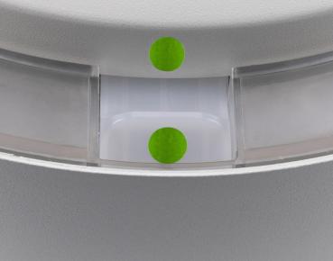 MEDO® PRO 30, Wand- und Deckenaufbauleuchte, rund, 3000/4000 K, 10 W, Phasenabschnitt, 70°, UGR <19, weiß