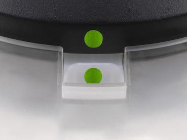 MEDO® PRO 40, Wand- und Deckenaufbauleuchte, rund, 3000/4000 K, 19 W, DALI, Touch, 110°, schwarz