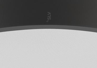 MEDO® PRO 60, Wand- und Deckenaufbauleuchte, rund, 3000/4000 K, 39 W, DALI, Touch, 80°, UGR <19, schwarz