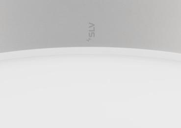 MEDO® PRO 60, Wand- und Deckenaufbauleuchte, rund, 3000/4000 K, 39 W, DALI, Touch, 110°, weiß