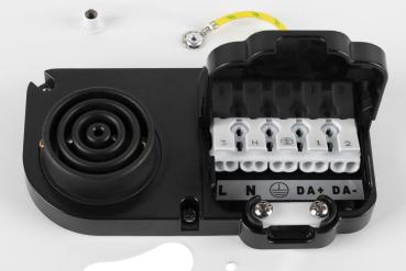 MEDO® PRO 90, Deckenaufbauleuchte, rund, 3000/4000 K, 75 W, DALI, Touch, 80°, UGR <19, weiß