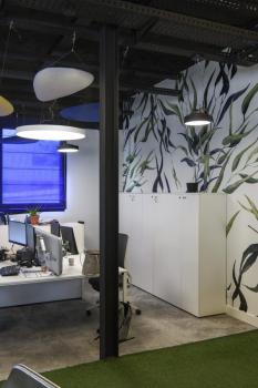 MEDO® PRO 90, Deckenaufbauleuchte, rund, 3000/4000 K, 75 W, DALI, Touch, 80°, UGR <19, weiß