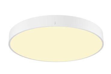 Preview: MEDO® 60, Wand- und Deckenaufbauleuchte, rund, 2700/3000/4000 K, 39 W, Phasenabschnitt, 110°, weiß