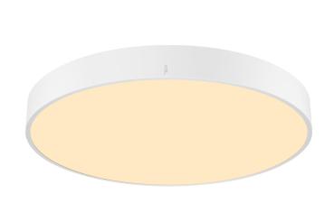 Preview: MEDO® 60, Wand- und Deckenaufbauleuchte, rund, 2700/3000/4000 K, 39 W, Phasenabschnitt, 110°, weiß