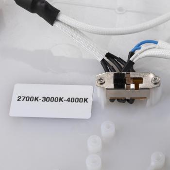 MEDO® 90, Deckenaufbauleuchte, rund, 2700/3000/4000 K, 79 W, Phasenabschnitt, 110°, weiß