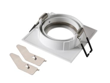 Preview: NEW TRIA® 68, Deckeneinbauring, L: 8.2 B: 8.2 H: 2.6 cm, IP 20, weiß