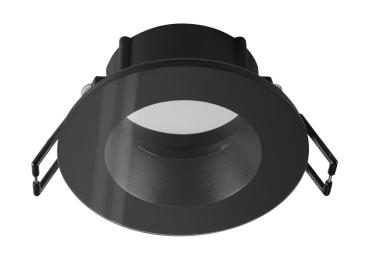 NEW TRIA® 68, Deckeneinbauring, D: 8.3 H: 3.55 cm, IP 65, inkl. Glas, schwarz