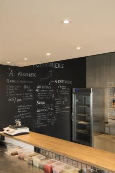 Preview: NEW TRIA® 75, Deckeneinbauring, D: 9.3 H: 2.6 cm, IP 20, weiß