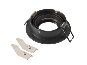 Preview: NEW TRIA® 75, Deckeneinbauring, D: 9.3 H: 2.6 cm, IP 20, schwarz