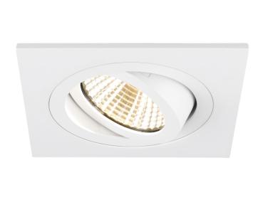 Preview: NEW TRIA® 75, Deckeneinbauring, L: 9 B: 9 H: 2.6 cm, IP 20, weiß