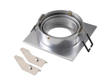 Preview: NEW TRIA® 75, Deckeneinbauring, L: 9 B: 9 H: 2.6 cm, IP 20, aluminium