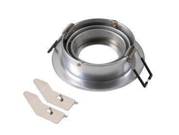 Preview: NEW TRIA® 75, Deckeneinbauring, D: 9.3 H: 2.6 cm, IP 20, aluminium