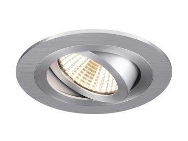 Preview: NEW TRIA® 75, Deckeneinbauring, D: 9.3 H: 2.6 cm, IP 20, aluminium