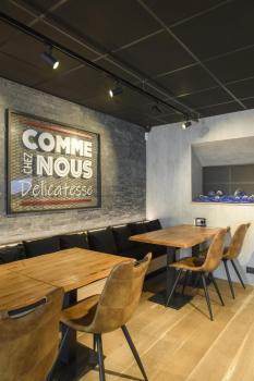 Preview: NOBLO® SPOT, 3~ Spot, rund, 2000-3000 K, 8.4 W, Dim-to-Warm, Phasenabschnitt, 36°, schwarz