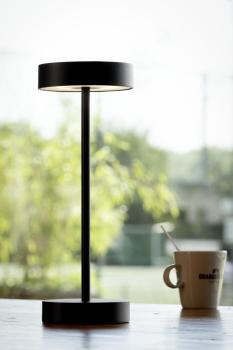 VINOLINA, Tischleuchte, Akku, IP54, 2700/3000 K, TOUCH, schwarz