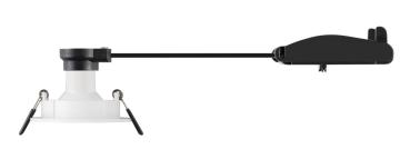 Preview: NEW TRIA® 68, Deckeneinbauleuchte, rund, max. 10 W GU10, weiß