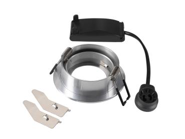 Preview: NEW TRIA® 68, Deckeneinbauleuchte, rund, max. 10 W GU10, aluminium