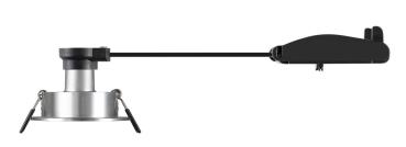 Preview: NEW TRIA® 68, Deckeneinbauleuchte, rund, max. 10 W GU10, aluminium