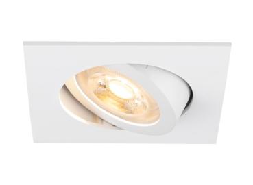 NEW TRIA® 68, Deckeneinbauleuchte, quadratisch, max. 10 W GU10, weiß