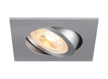 NEW TRIA® 68, Deckeneinbauleuchte, quadratisch, max. 10 W GU10, aluminium