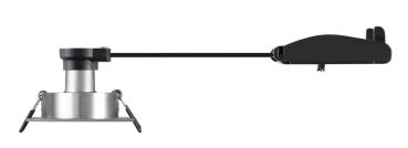 Preview: NEW TRIA® 68, Deckeneinbauleuchte, quadratisch, max. 10 W GU10, aluminium