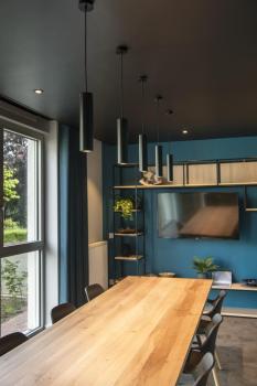 NEW TRIA® 75, Deckeneinbauleuchte, rund, max. 10 W GU10, schwarz