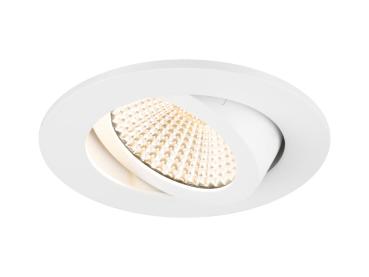 NEW TRIA® 68, Deckeneinbauleuchte, 2700 K, 60°, IP 20, rund, weiß