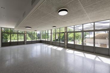 NEW TRIA® 68, Deckeneinbauleuchte, 3000 K, 60°, IP 20, rund, schwarz