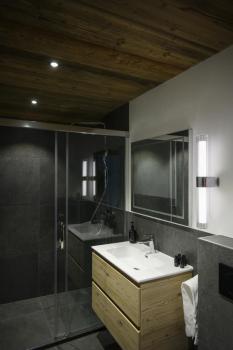 NEW TRIA® 68, Deckeneinbauleuchte, 3000 K, 60°, IP 20, rund, schwarz