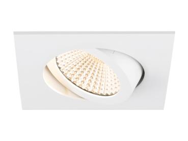 NEW TRIA® 68, Deckeneinbauleuchte, 2700 K, 60°, IP 20, quadratisch, weiß