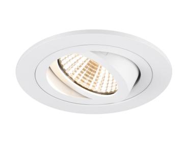 NEW TRIA® 75, Deckeneinbauleuchte, 2700 K, 38°, IP 20, rund, weiß