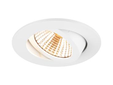 NEW TRIA® 68, Deckeneinbauleuchte, 1800-3000 K, 38°, IP 20, rund, weiß