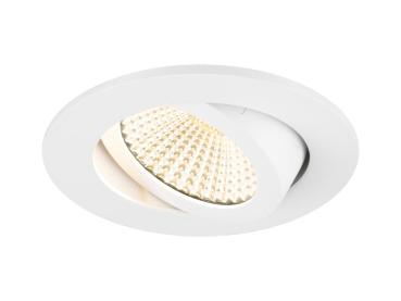 NEW TRIA® 68, Deckeneinbauleuchte, 1800-3000 K, 60°, IP 20, rund, weiß