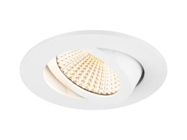 Preview: NEW TRIA® 68, Deckeneinbauleuchte, 1800-3000 K, 60°, IP 20, rund, weiß