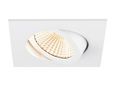 Preview: NEW TRIA® 68, Deckeneinbauleuchte, 1800-3000 K, 60°, IP 20, quadratisch, weiß