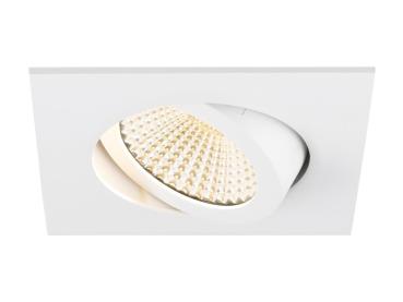 NEW TRIA® UNIVERSAL 68, Deckeneinbauleuchte, 2500/3000/4000 K, 60°, IP 20, quadratisch, weiß