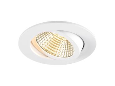 Preview: NEW TRIA® 95, Deckeneinbauring, D: 11 H: 2.6 cm, IP 20, weiß