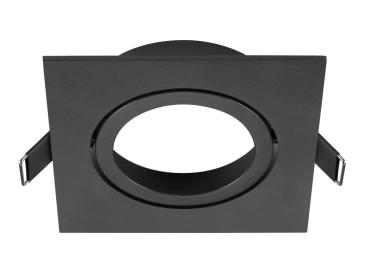 NEW TRIA® 95, Deckeneinbauring, L: 11 B: 11 H: 2.6 cm, IP 20, schwarz