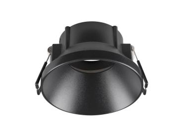 NEW TRIA® 75, Deckeneinbauring, vertieft, Aufsatz, D: 8.2 H: 4.9 cm, IP 20, schwarz