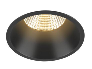 Preview: NEW TRIA® 95, Deckeneinbauring, vertieft, D: 10.3 H: 5.5 cm, IP 20, schwarz