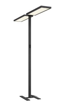 Preview: WORKLIGHT PRO, Stehleuchte, 150 W, 4000 K, Touch, schwarz