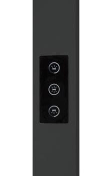 WORKLIGHT PRO, Stehleuchte, 150 W, 4000 K, Touch, schwarz