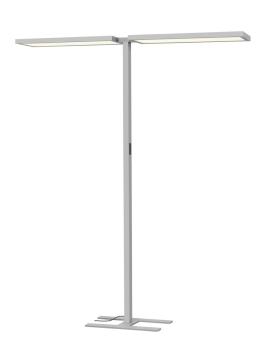 WORKLIGHT PRO, Stehleuchte, 150 W, 4000 K, Touch, grau