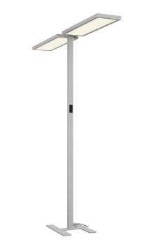 Preview: WORKLIGHT PRO, Stehleuchte, 150 W, 4000 K, Touch, grau