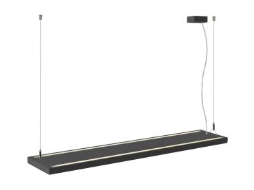 Preview: WORKLIGHT PRO 120, Pendelleuchte, 120 cm, 4000 K, DALI, Touch, schwarz