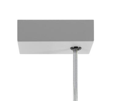 WORKLIGHT PRO 120, Pendelleuchte, 120 cm, 4000 K, DALI, Touch, grau