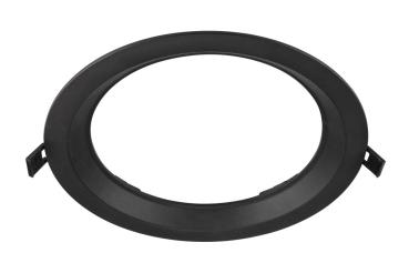 DOWNLIGHT V 200, leicht versenkte Abdeckung schwarz