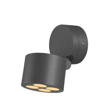 Preview: R-CUBE, Wand- und Deckenaufbauleuchte, 2700/3000 K, 15 W, PHASE, 70°, anthrazit