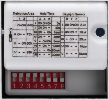 Preview: OUTDOOR BULKHEAD V 360, SENSOR 20W 830/840/856 IP65 IK10, schwarz